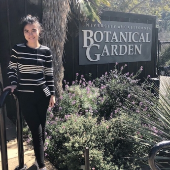 BHGAP Student Jerrie Zhang at UC Berkeley