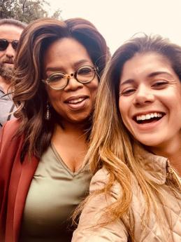 Gabriela meets Oprah Winfrey!