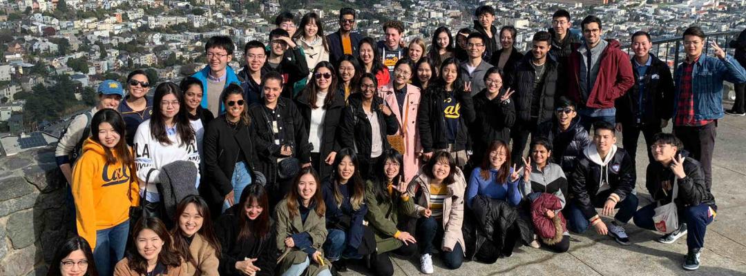 Group photo of BHGAPers at Twin Peaks in San Francisco