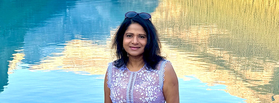 Professional Program in Project Management graduate Shobana Ramamurthi, in Banff