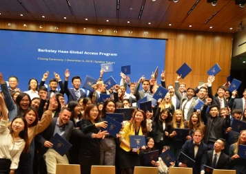 BHGAP graduates celebrate and pose for goofy photos.