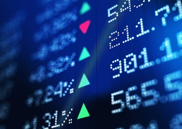 Image of stock market pricing and indexes